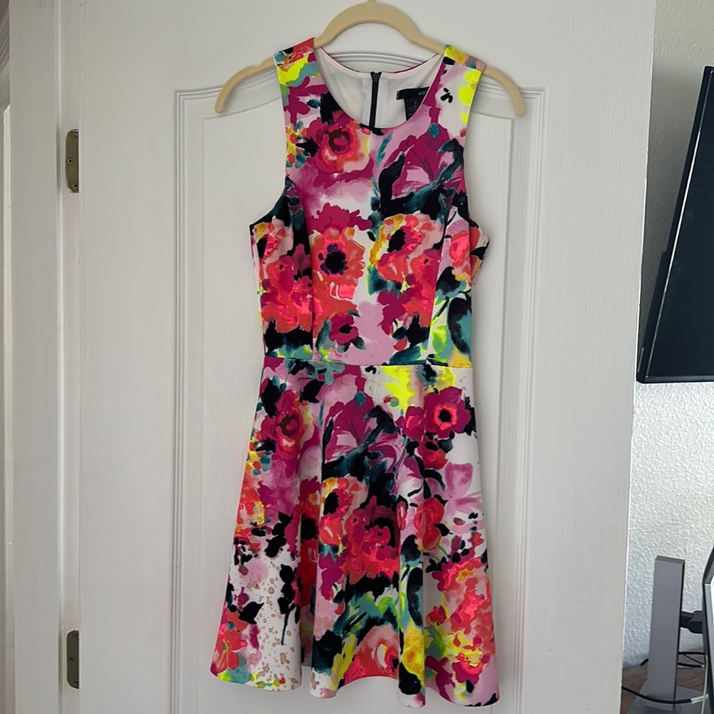 Multicolor Floral Dress S